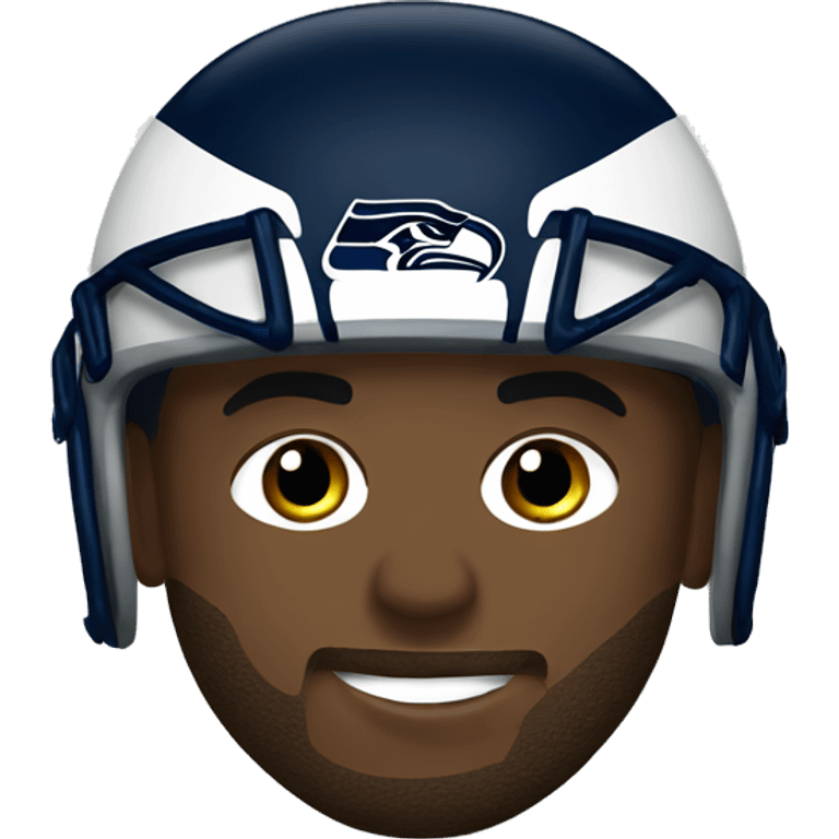 Seattle Seahawks football emoji