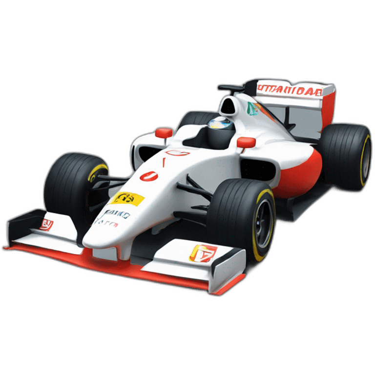 Formula one car  emoji