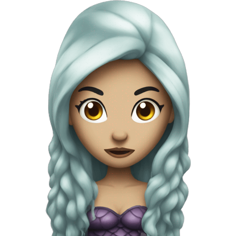 evil mermaid  emoji