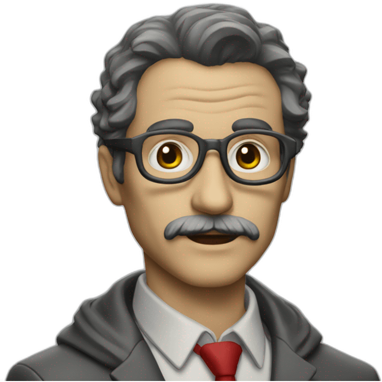 Professor from La casa de papel emoji