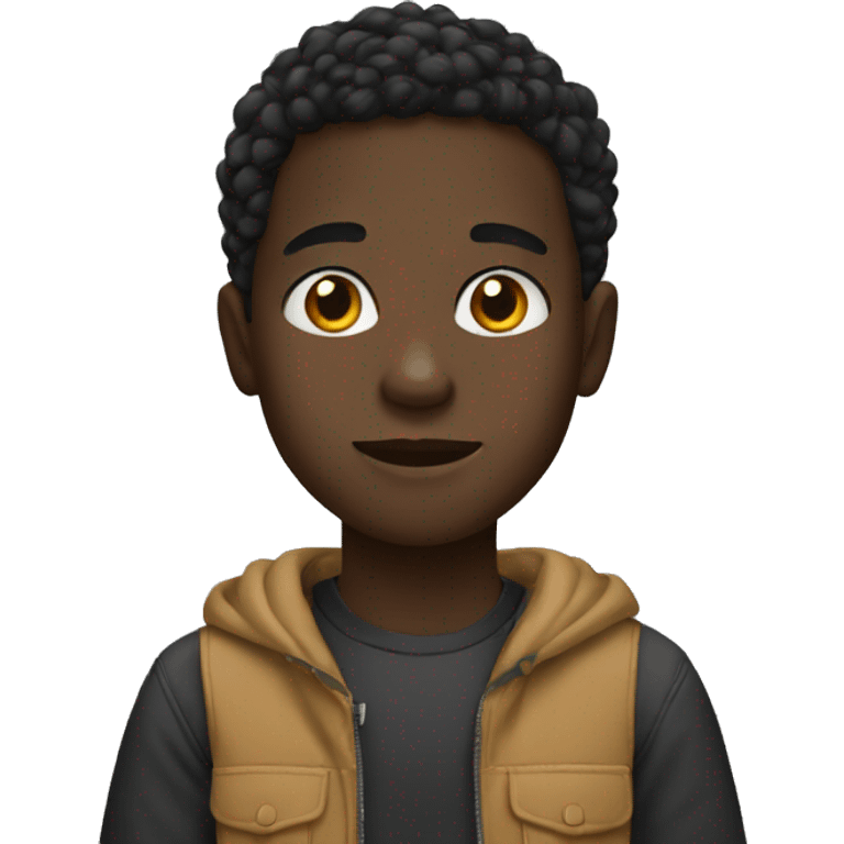 black boy emoji