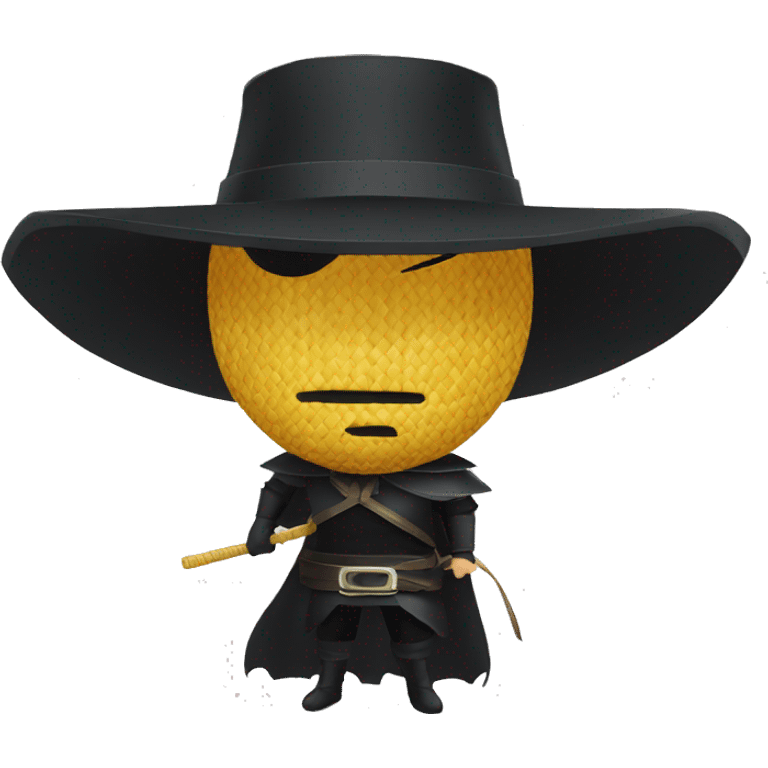 Zorro One Piece Straw Hat emoji