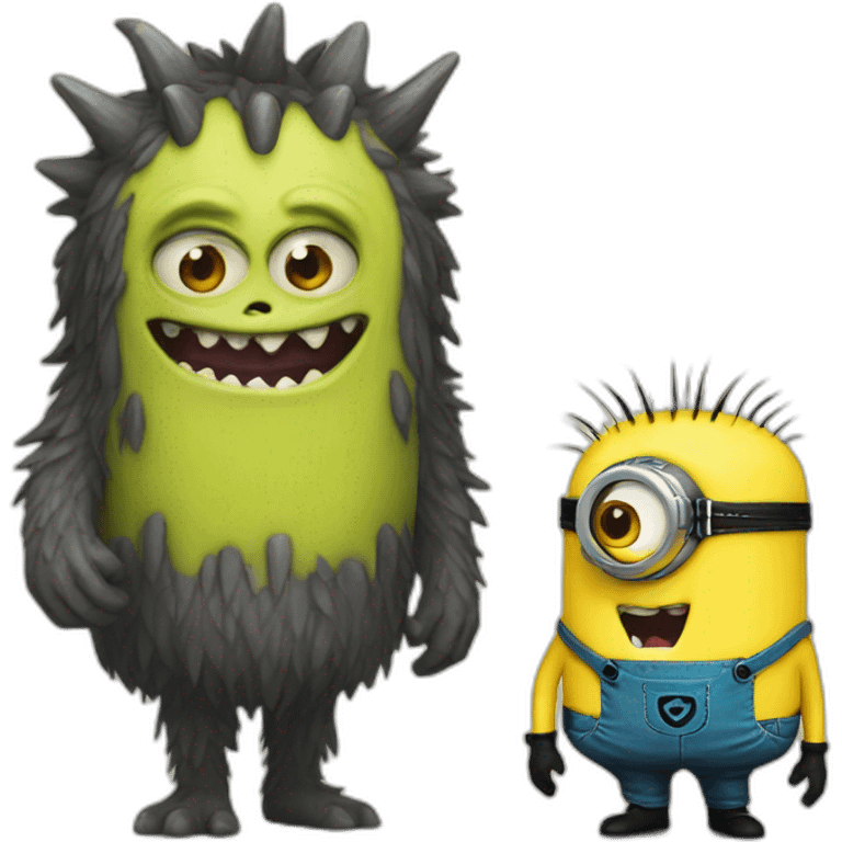 monster + minion emoji