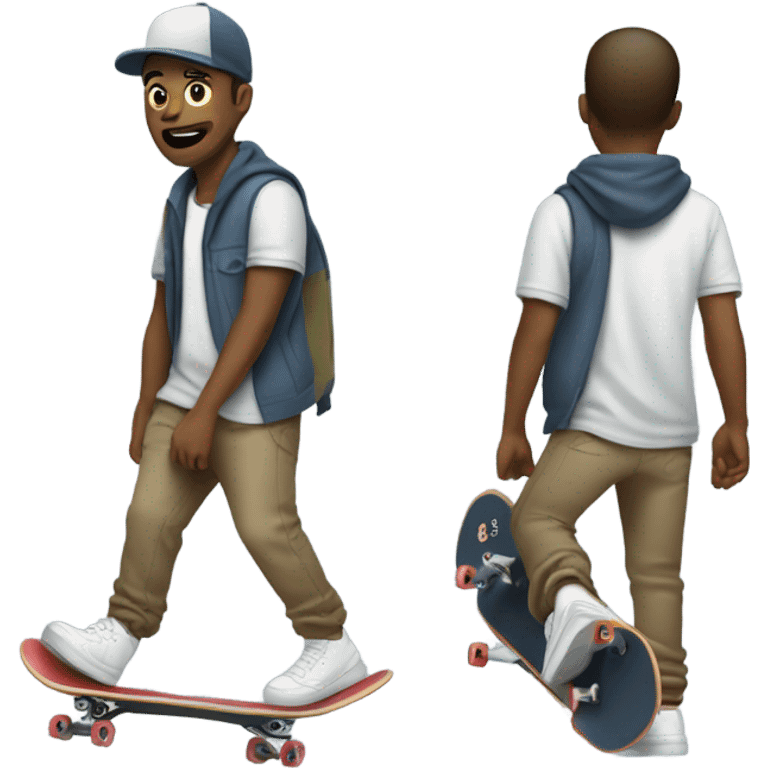 Man with a skateboard emoji