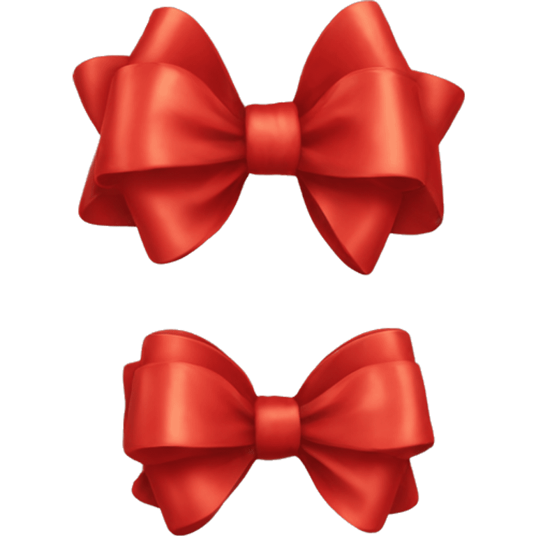 Red mini bow emoji