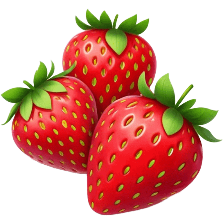 Strawberries  emoji