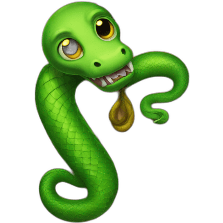 Serpent dans une  armoire emoji