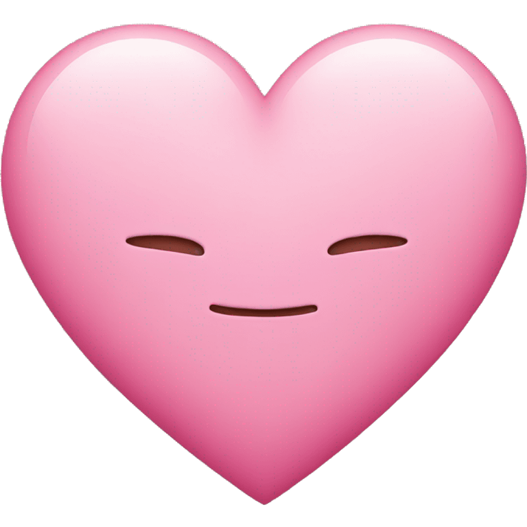 Pink heart  emoji