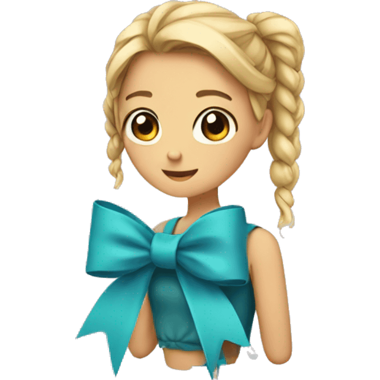 bow with a girl  emoji