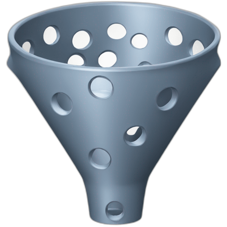 funnel with holes emoji