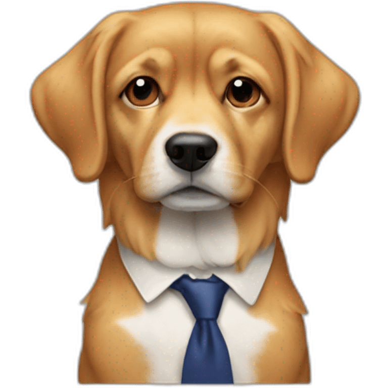 Le chien de Donald Trump emoji