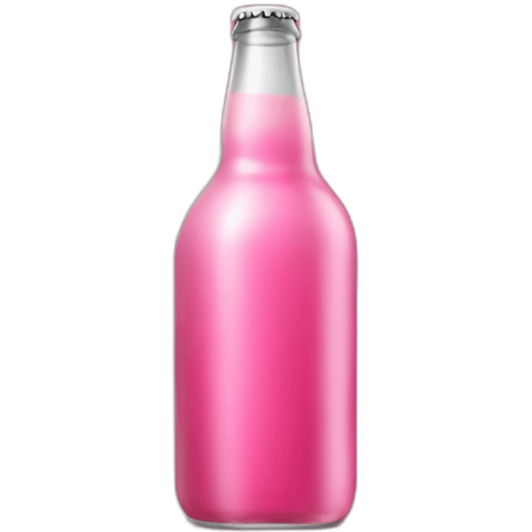 Pink Bottle beer emoji