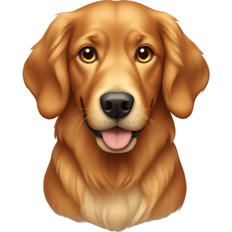 red-golden-retriever emoji