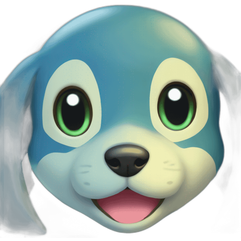 Riolu shiny emoji