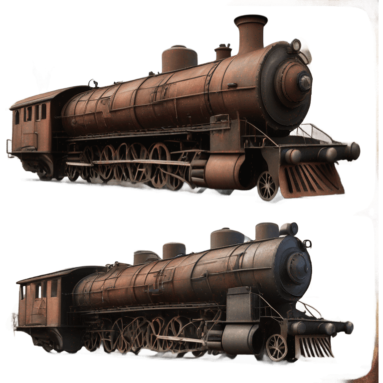 old train emoji