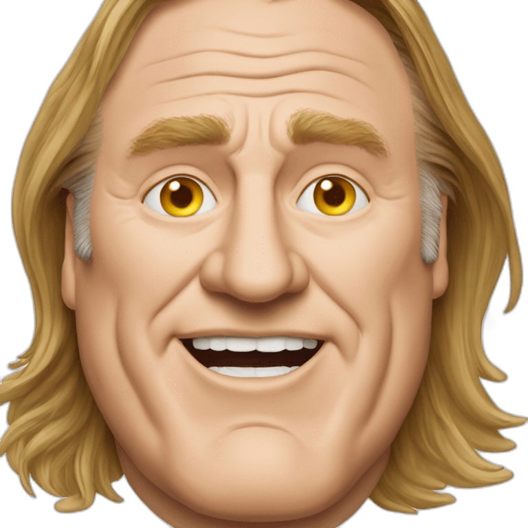 Gérard Depardieu calecon emoji