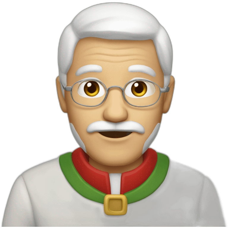 père noel sdf emoji