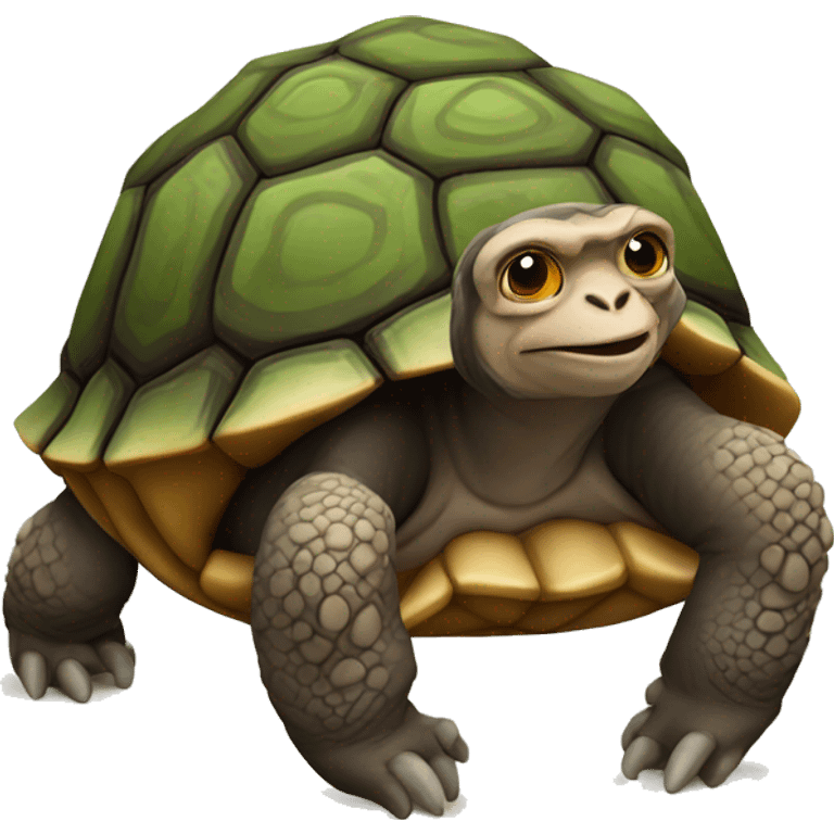 monkey tortoise emoji