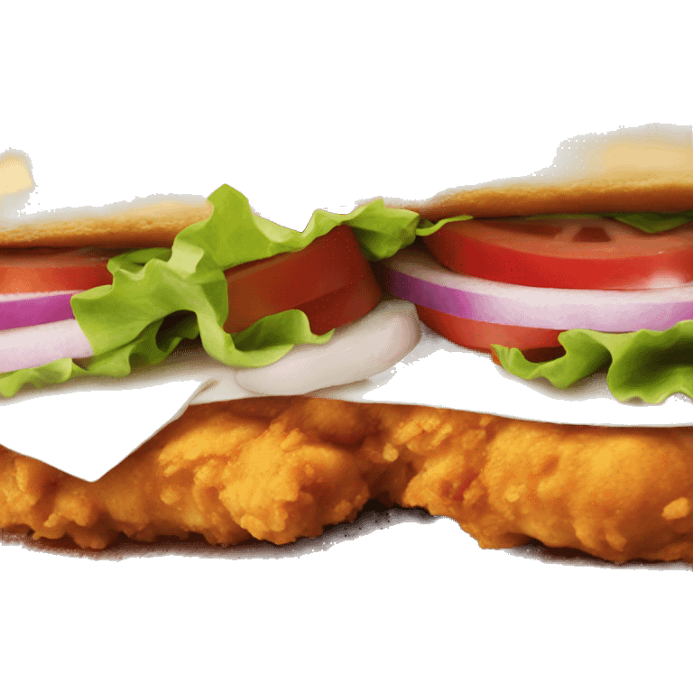 Chicfila chicken sandwich emoji