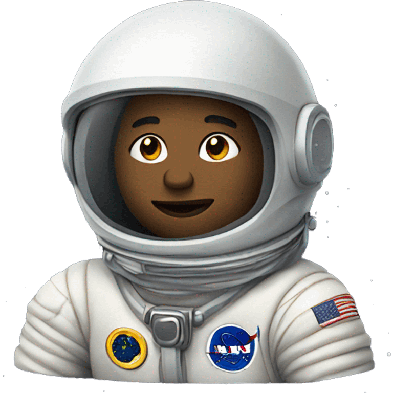 An astronaut in space emoji