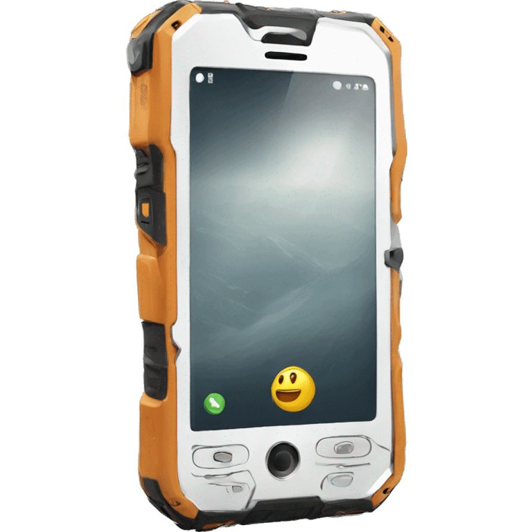 rugged smartphone emoji