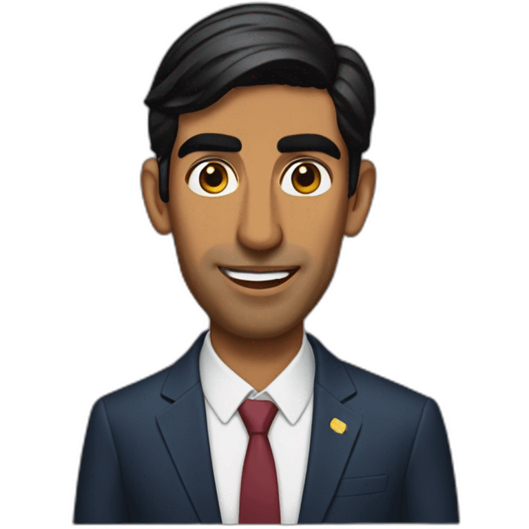 Rishi Sunak raja emoji