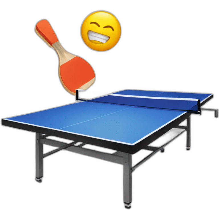 Ping pong table emoji