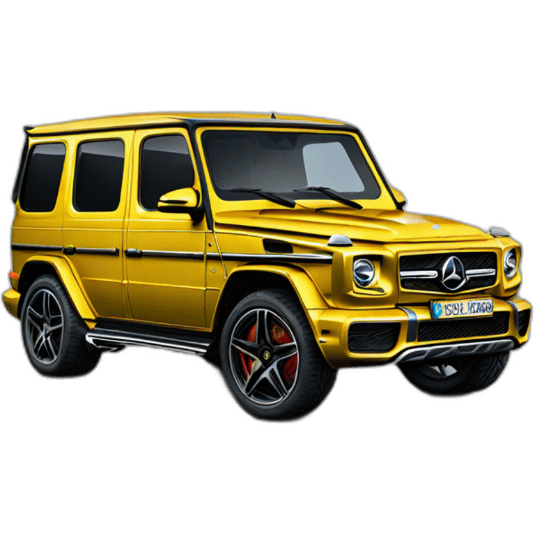 Mercedes AMG G63 emoji