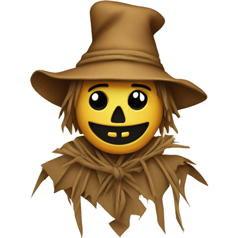 Scarecrow emoji