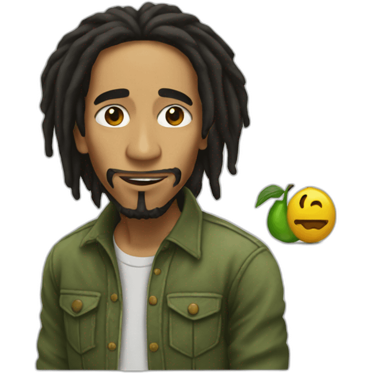 Bob Marley emoji