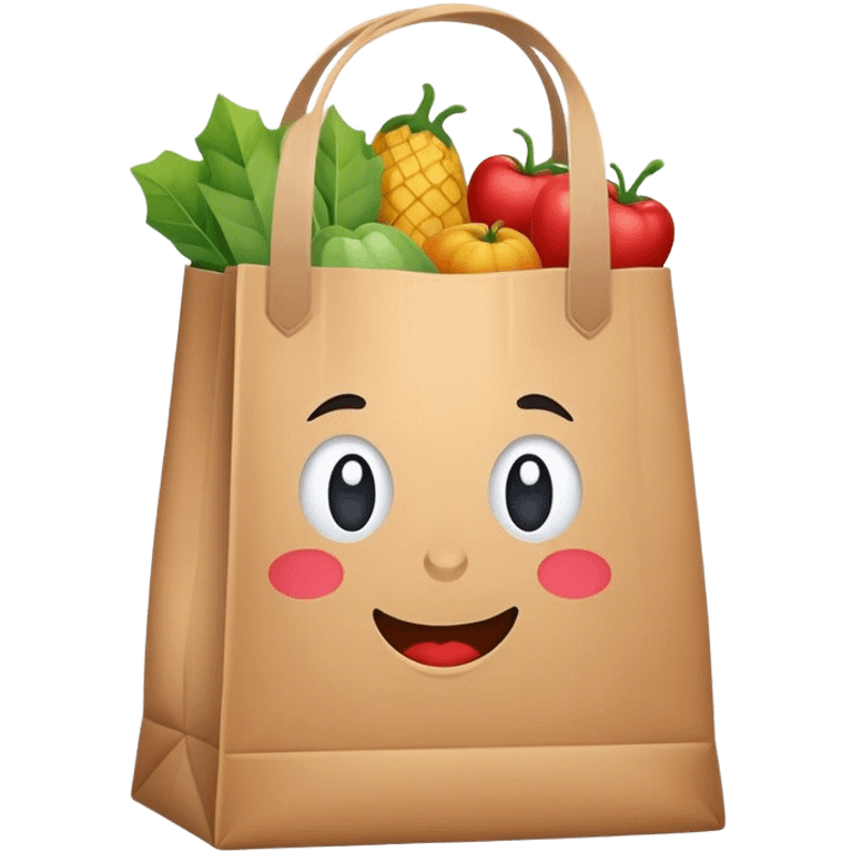 I want svg emoji for a groccery icon that inwant. To build in my mobile app food delivery  emoji