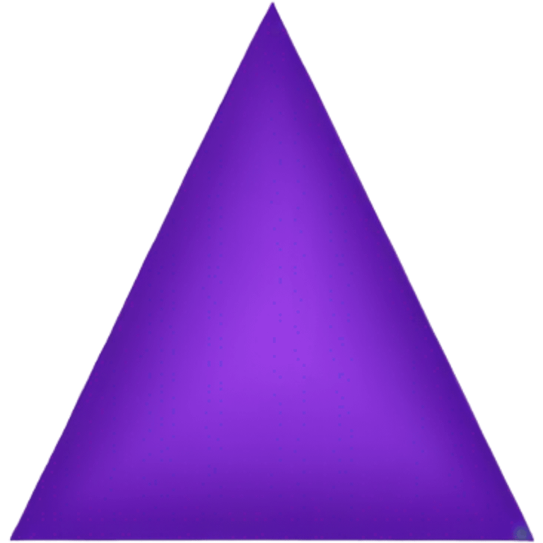 Purple triangle emoji