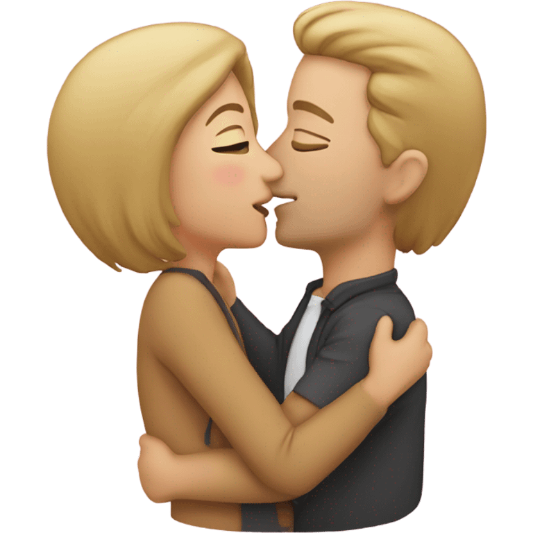 Me kissing my wife emoji