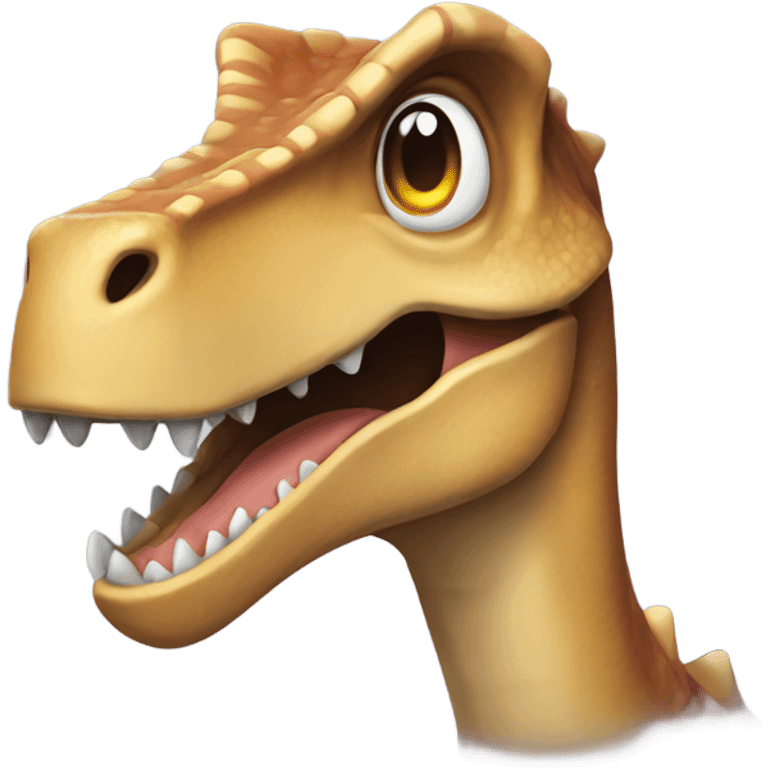 A dinosaur emoji. emoji