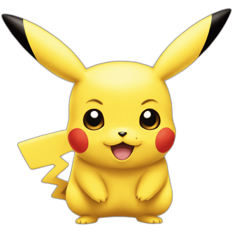 Pikachu from pokemon emoji