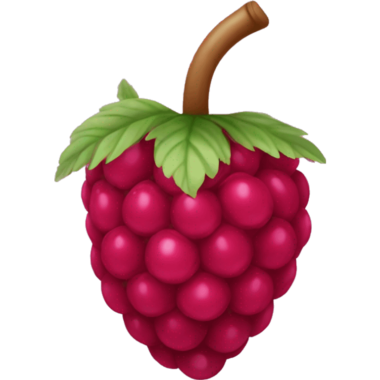 Raspberry emoji