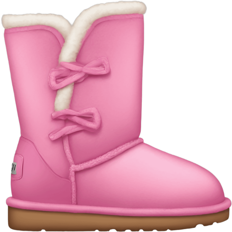 Pink uggs emoji