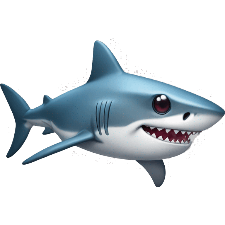 shark with eyepatch emoji