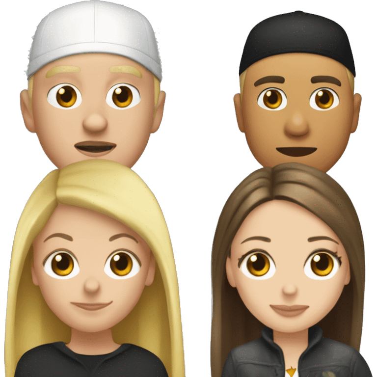 Eminem ans maria carrey emoji