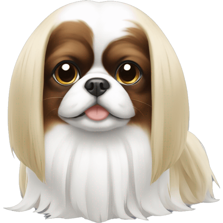 Japanese Chin breed emoji