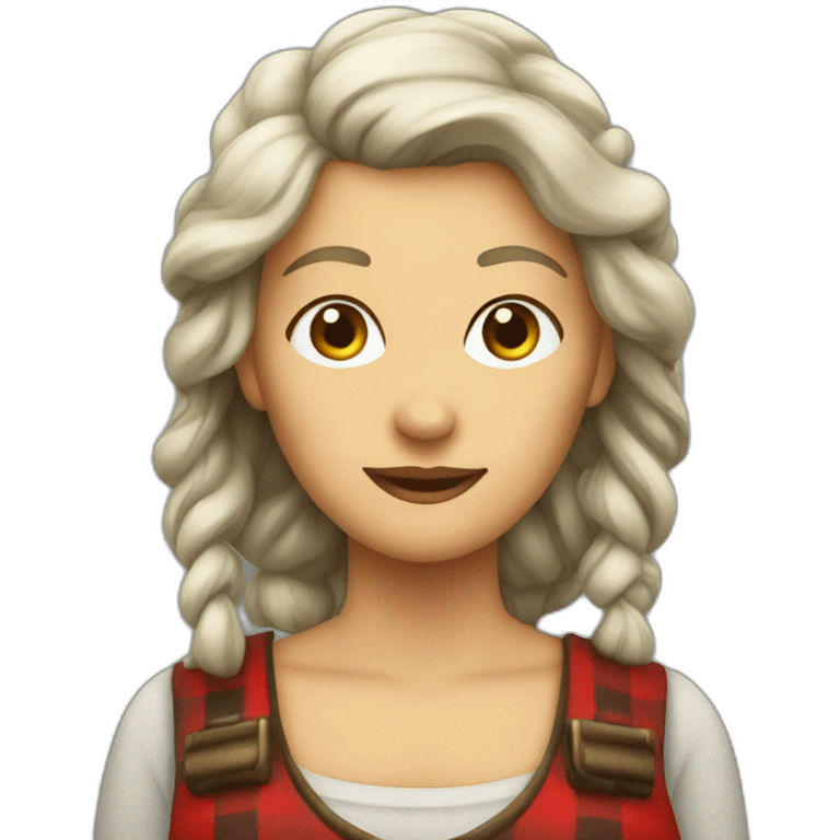 lumber jack lady emoji