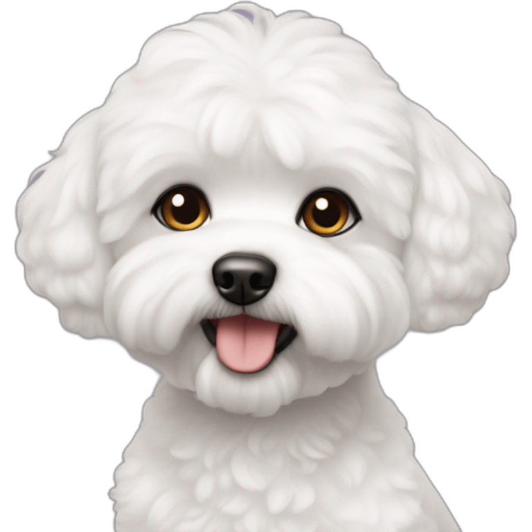 Bichon maltez emoji