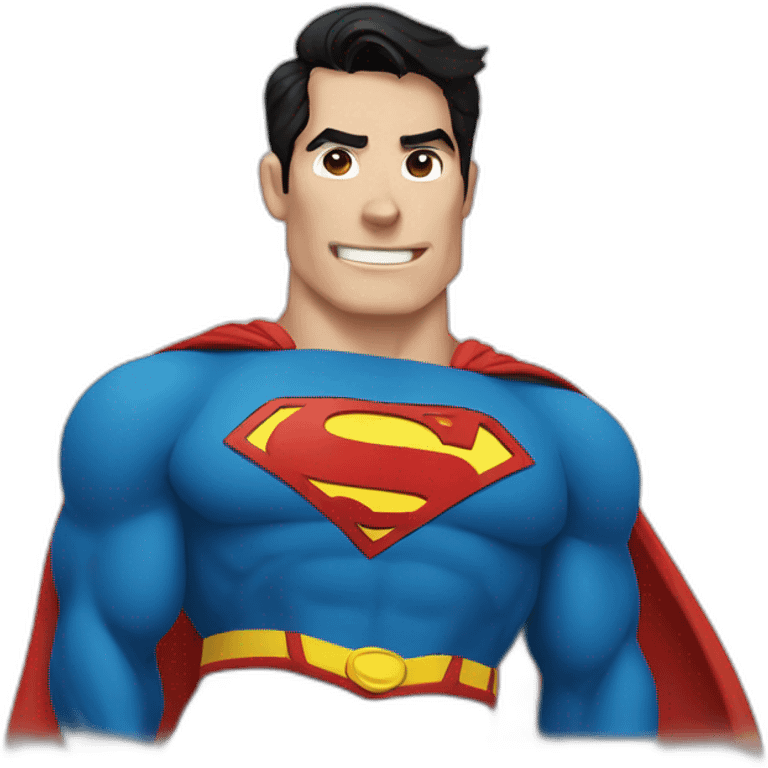 superman comics style emoji