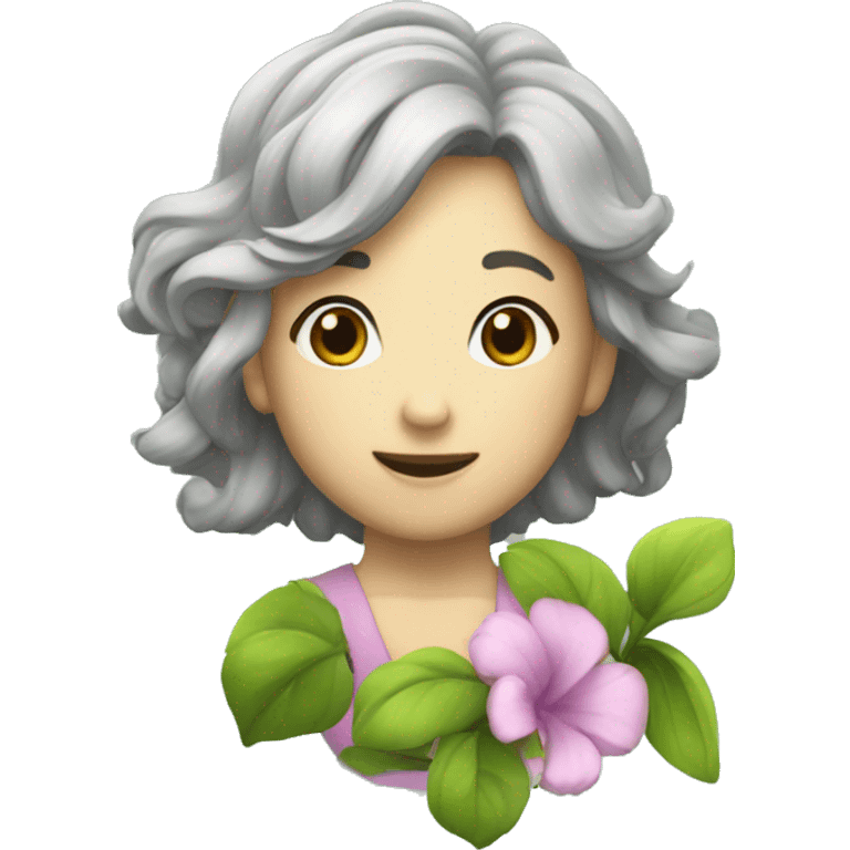 Chou fleur qui jardine emoji