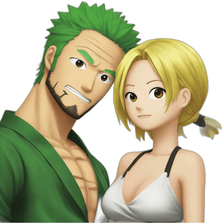 Zoro et Sanji emoji