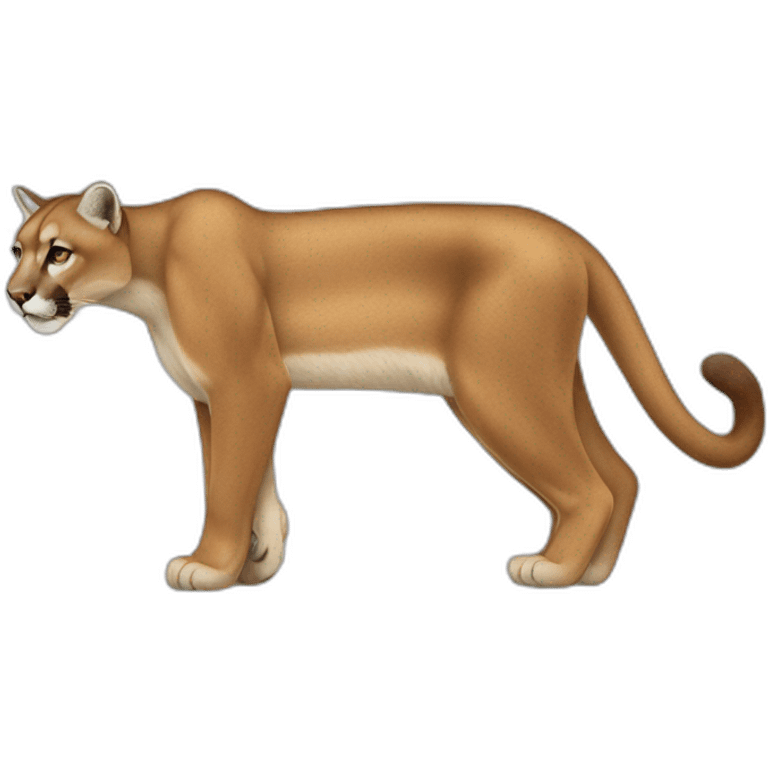 Mountain Lion Full Body emoji