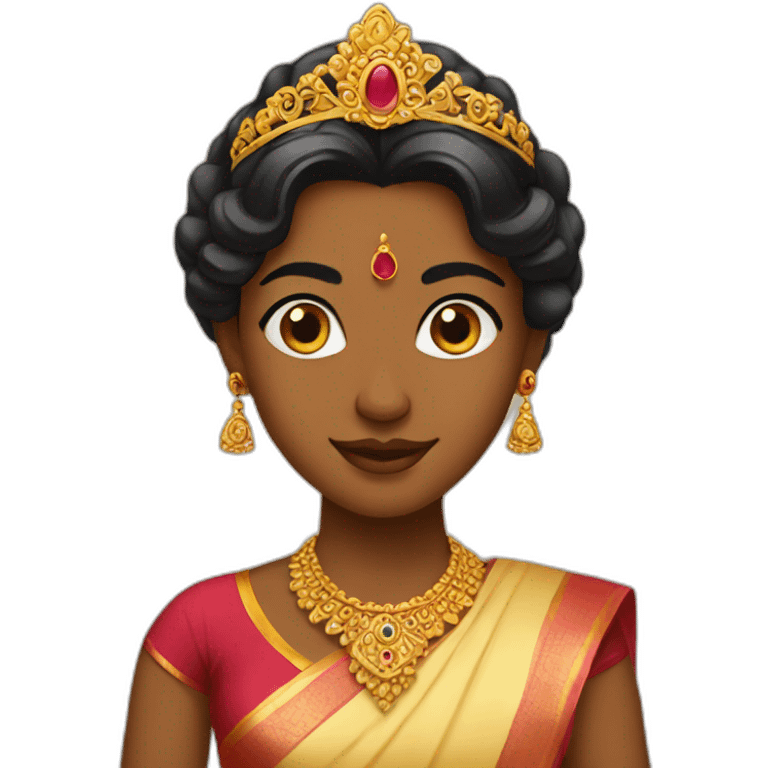 Tamil princess emoji