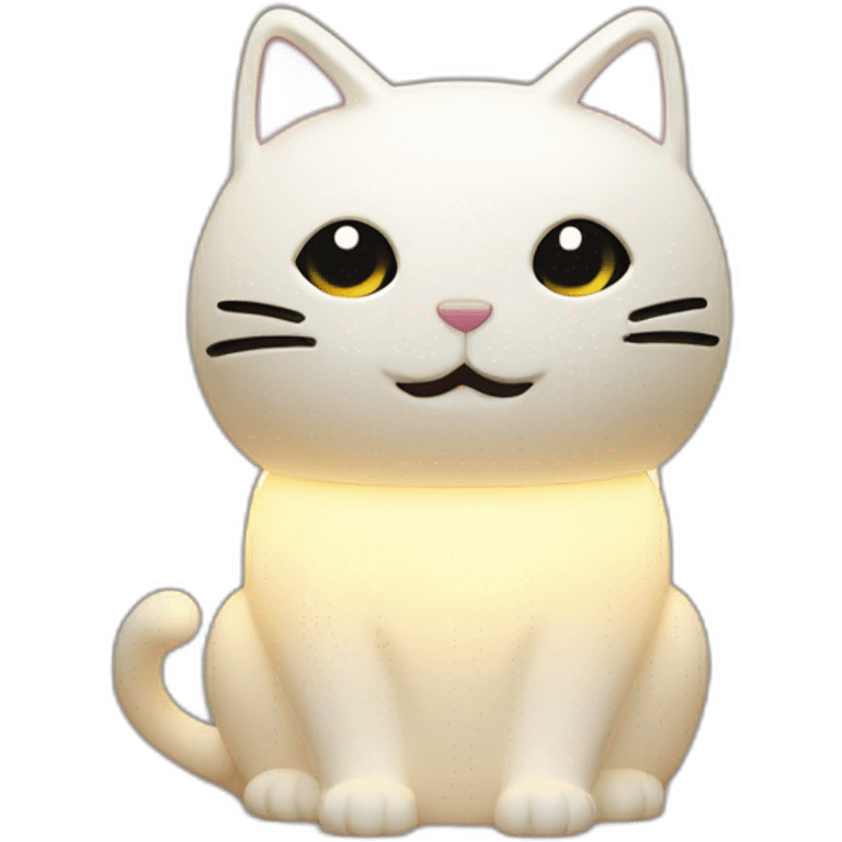 cat lamp emoji