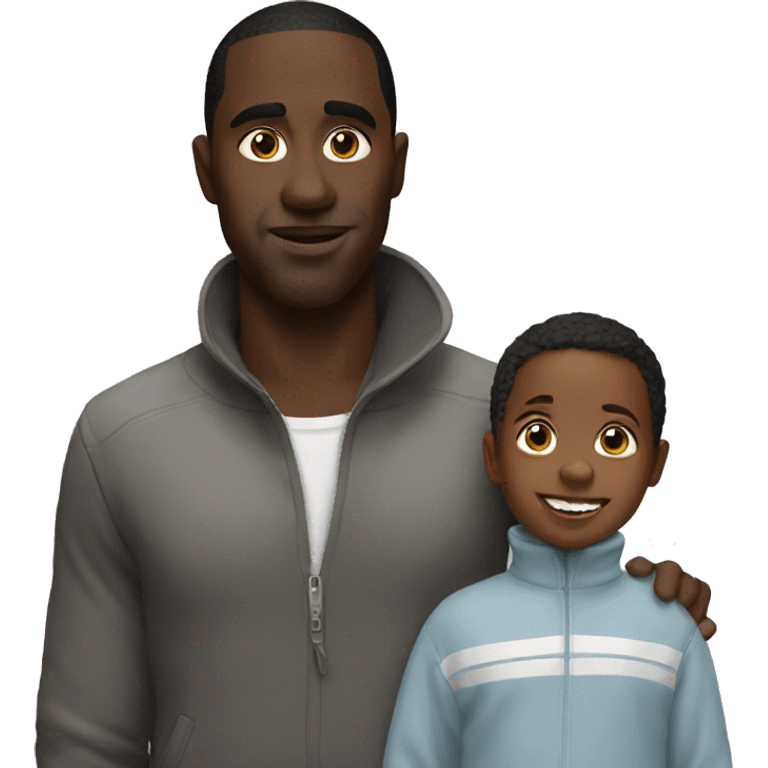 Diddy with a child emoji