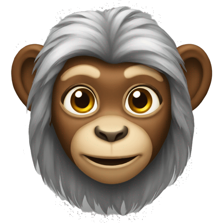 Female monkey emoji